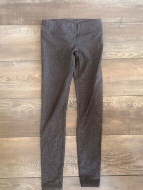 Ivivva Black and Gray Knit Leggings